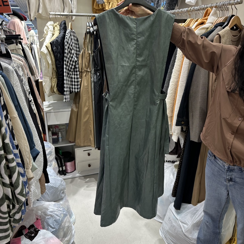 BIKINI東大門㊣實拍女士新品推薦職業25秋冬時尚人氣連衣裙BIKINI連衣裙