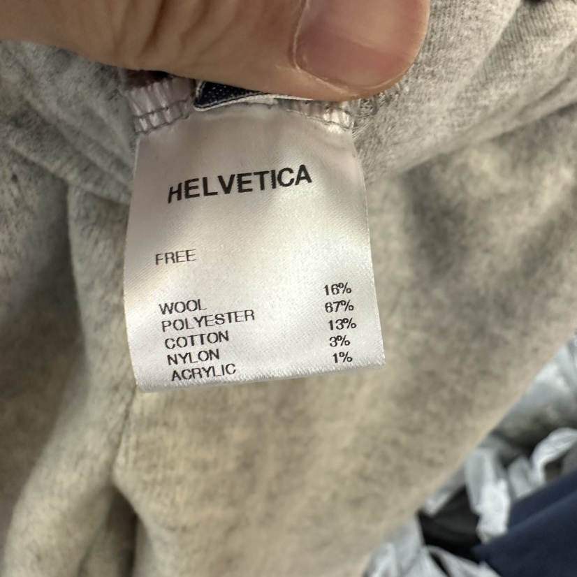 HELVETICA東大門㊣直郵女士新款25秋冬職業休閑休閑褲羊毛混紡HELVETICA休閑褲