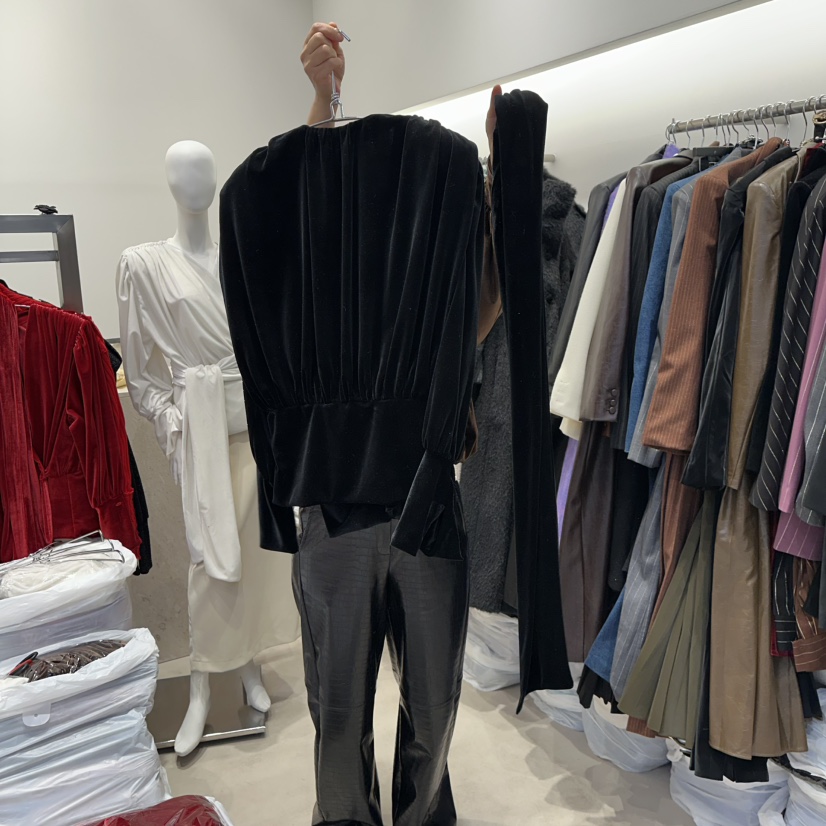 SENSIBLE-S東大門㊣實拍女士新品職業休閑套裝天鵝絨兩件套SENSIBLE套裝