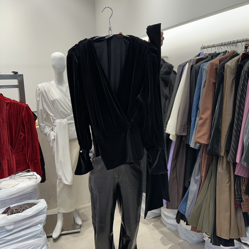 SENSIBLE-S東大門㊣實拍女士新品職業休閑套裝天鵝絨兩件套SENSIBLE套裝圖色3