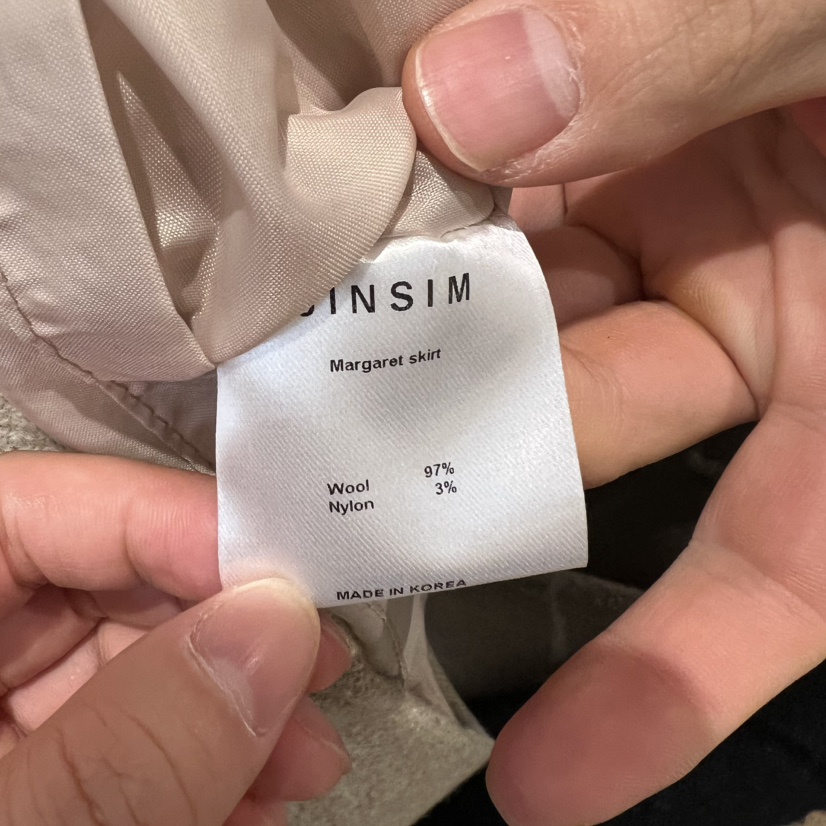 JINSIM東大門㊣實拍女裝新品推薦熱賣25秋冬人氣半身裙中短裙JINSIM半身裙/中短裙