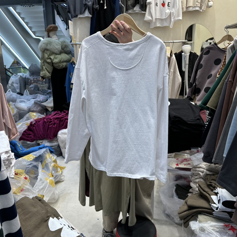 REPLAY東大門㊣代購女裝新品時尚熱賣25秋冬推薦休閑長袖T恤REPLAY長袖T恤