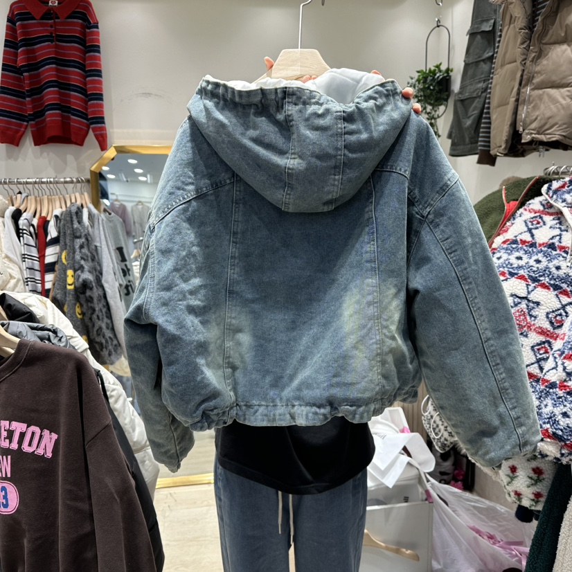 UNDERSTAR_VINTAGE東大門㊣直郵女士新款推薦熱賣25秋冬夾克絎縫UNDERSTAR_VINTAGE夾克