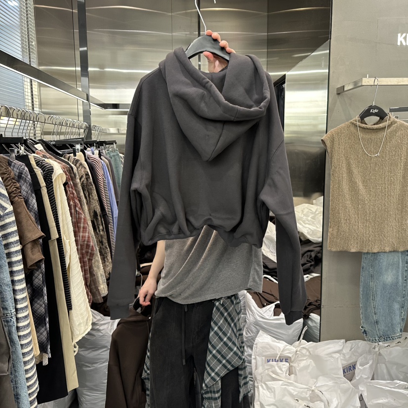 KIRKE東大門㊣實拍女士新款推薦熱賣人氣休閑25秋冬衛衣加絨KIRKE衛衣