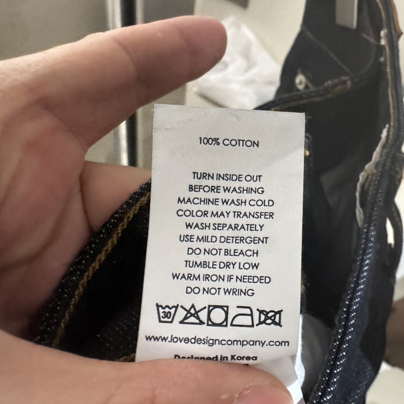 LOVE YOU SO MUCH/MORE THAN YESTERDAY東大門㊣直郵女士新款職業牛仔褲LYSM/MORE THAN YESTERDAY牛仔褲