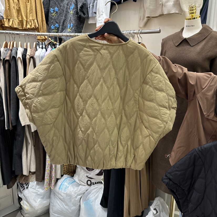 BIKINI東大門㊣直郵女士新款推薦休閑熱賣25秋冬職業馬甲棉BIKINI馬甲