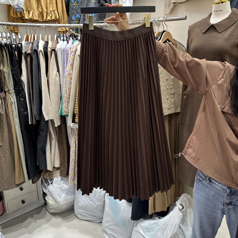 BIKINI東大門㊣直郵女士新款職業25秋冬休閑推薦時尚熱賣長裙BIKINI長裙