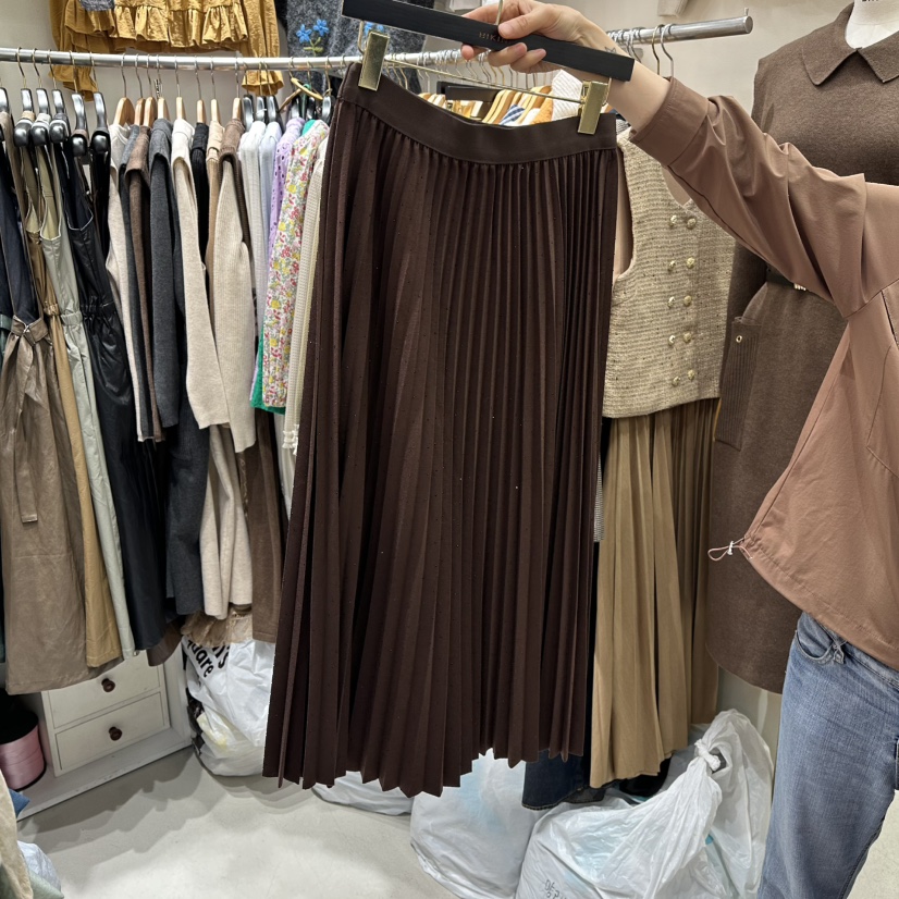 BIKINI東大門㊣直郵女士新款職業25秋冬休閑推薦時尚熱賣長裙BIKINI長裙圖色3