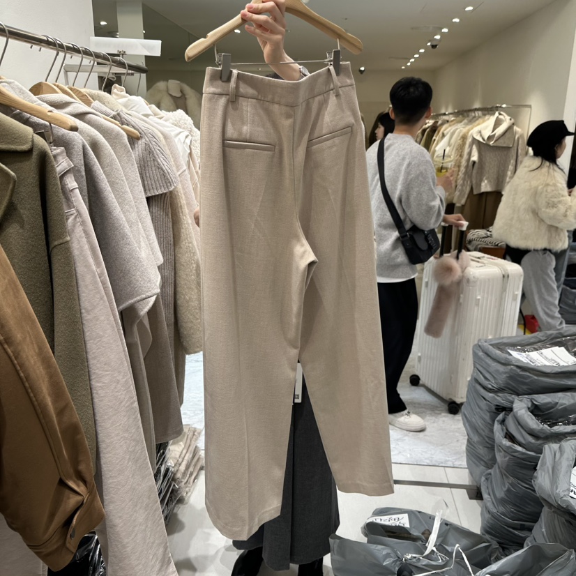 BLUEI-D東大門㊣實拍女裝新款職業人氣時尚熱賣25秋冬休閑褲Blue i-d休閑褲