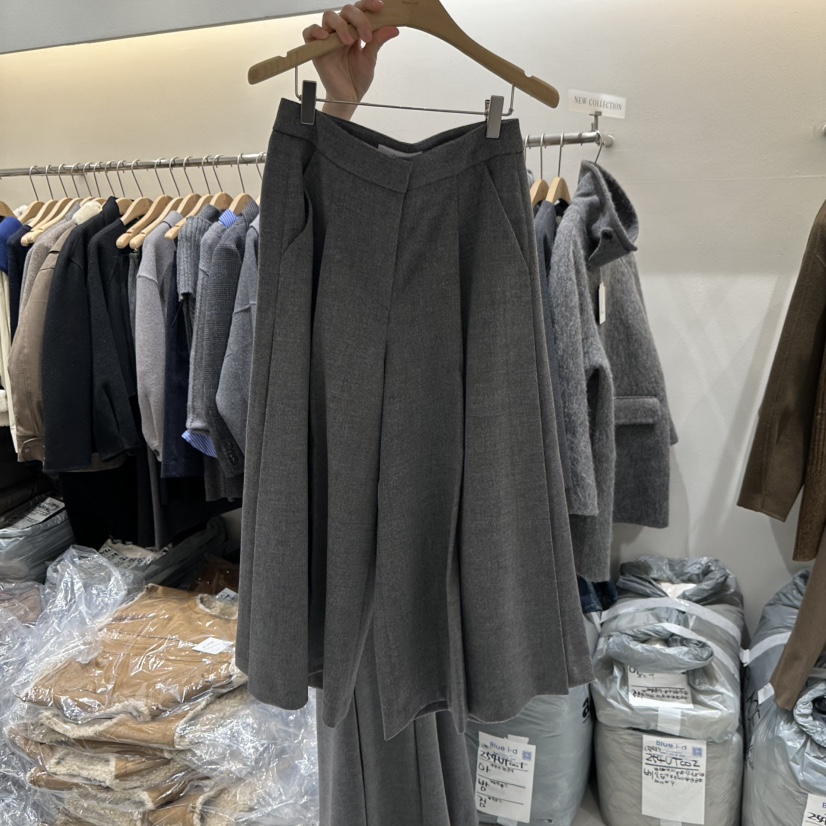 BLUEI-D東大門㊣代購女裝新款時尚職業25秋冬推薦休閑短褲Blue i-d短褲圖色1