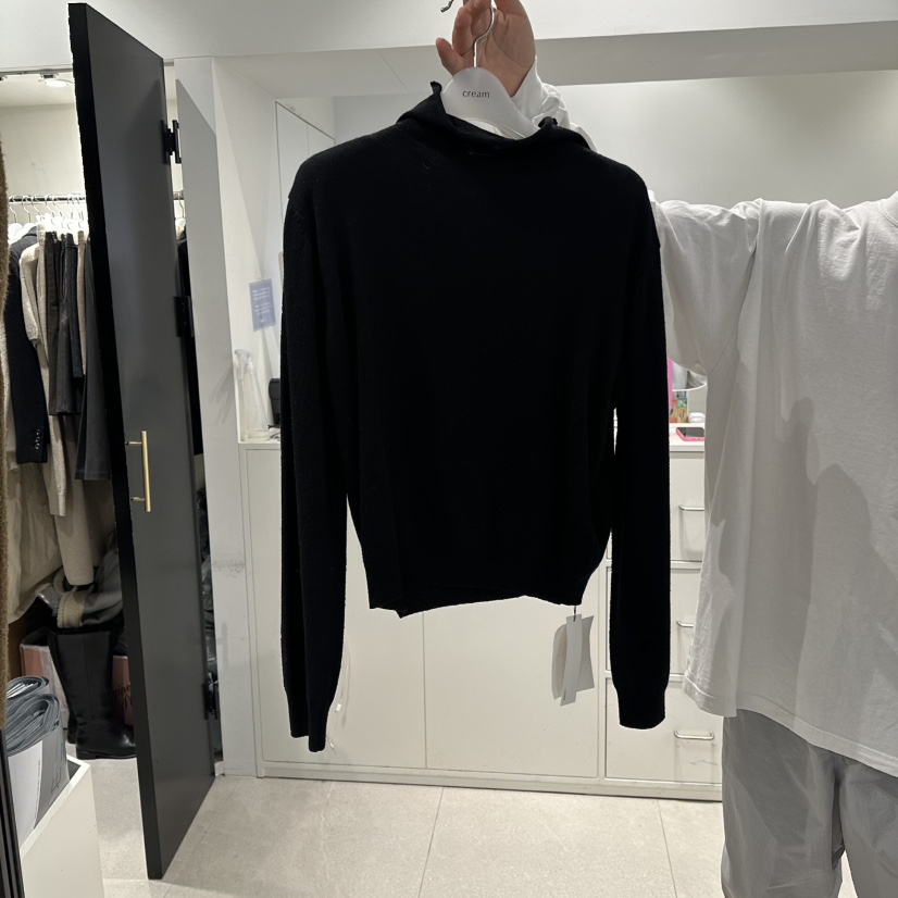 CREAM-P東大門㊣實拍女士新品熱賣職業25秋冬針織衫抓絨高領CREAM-P針織衫圖色3