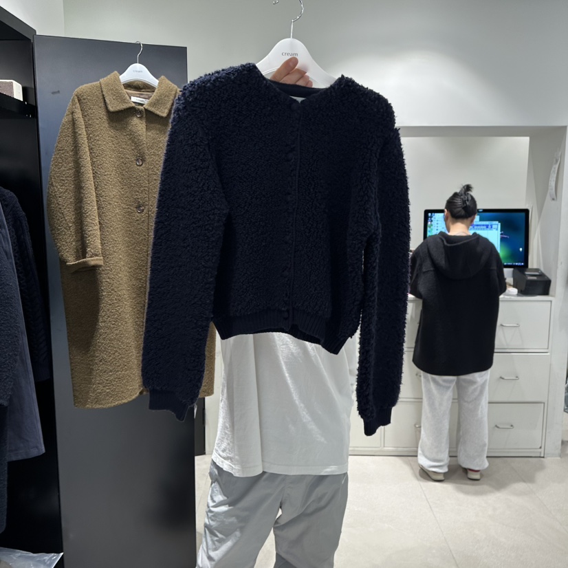 CREAM-P東大門㊣代購女士新款人氣休閑熱賣時尚推薦夾克開衫CREAM-P夾克圖色3