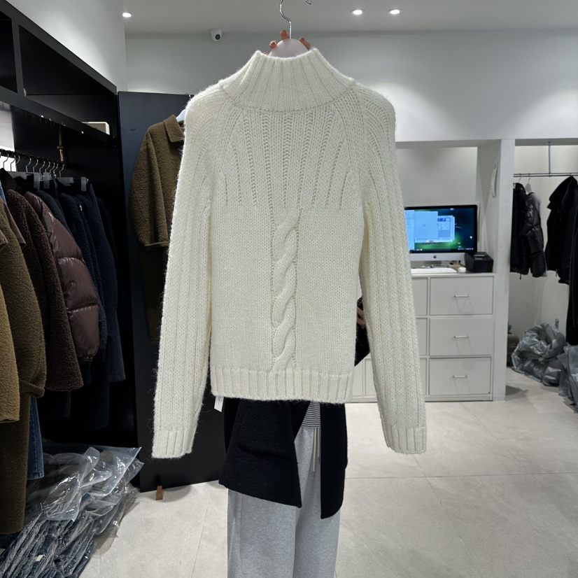 CREAM-P韓國直郵㊣女士新款熱賣推薦25秋冬休閑人氣針織衫CREAM-P針織衫