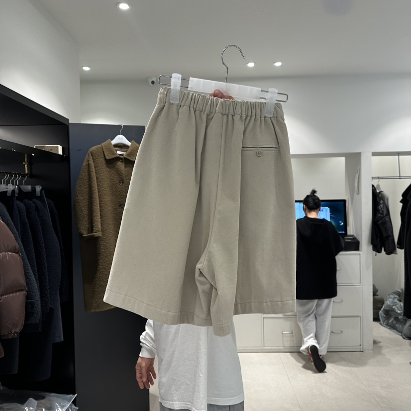 CREAM-P東大門㊣代購女裝新品推薦25秋冬熱賣職業休閑短褲CREAM-P短褲