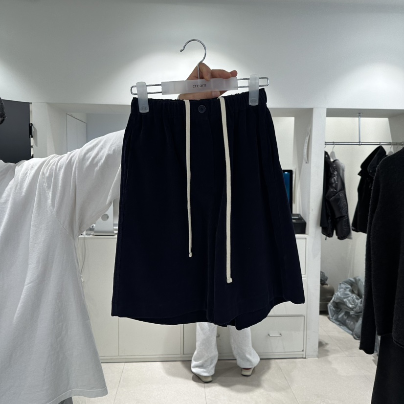CREAM-P東大門㊣代購女裝新品推薦25秋冬熱賣職業休閑短褲CREAM-P短褲圖色2
