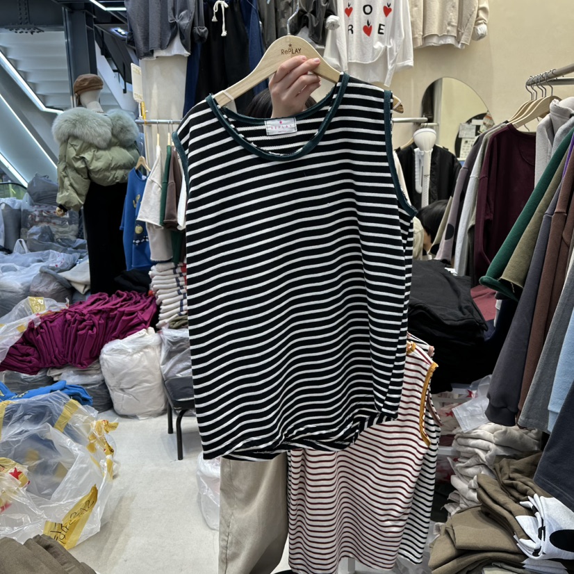 REPLAY東大門㊣直郵女士新款人氣休閑職業推薦熱賣吊帶背心REPLAY吊帶/背心圖色3