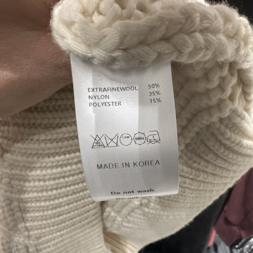 THE SECOND GROW韓國代購㊣女裝新款人氣25秋冬毛衣麻花針織THE SECOND GROW毛衣