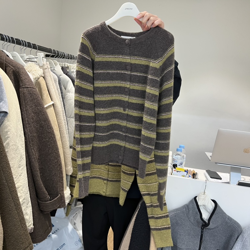 JINSIM東大門㊣實拍女士新品熱賣休閑職業人氣25秋冬針織衫JINSIM針織衫圖色1