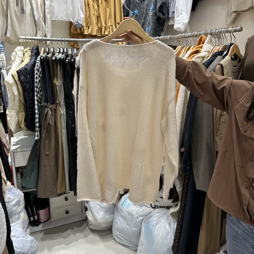 BIKINI東大門㊣代購女裝新款熱賣推薦人氣職業休閑時尚針織衫BIKINI針織衫