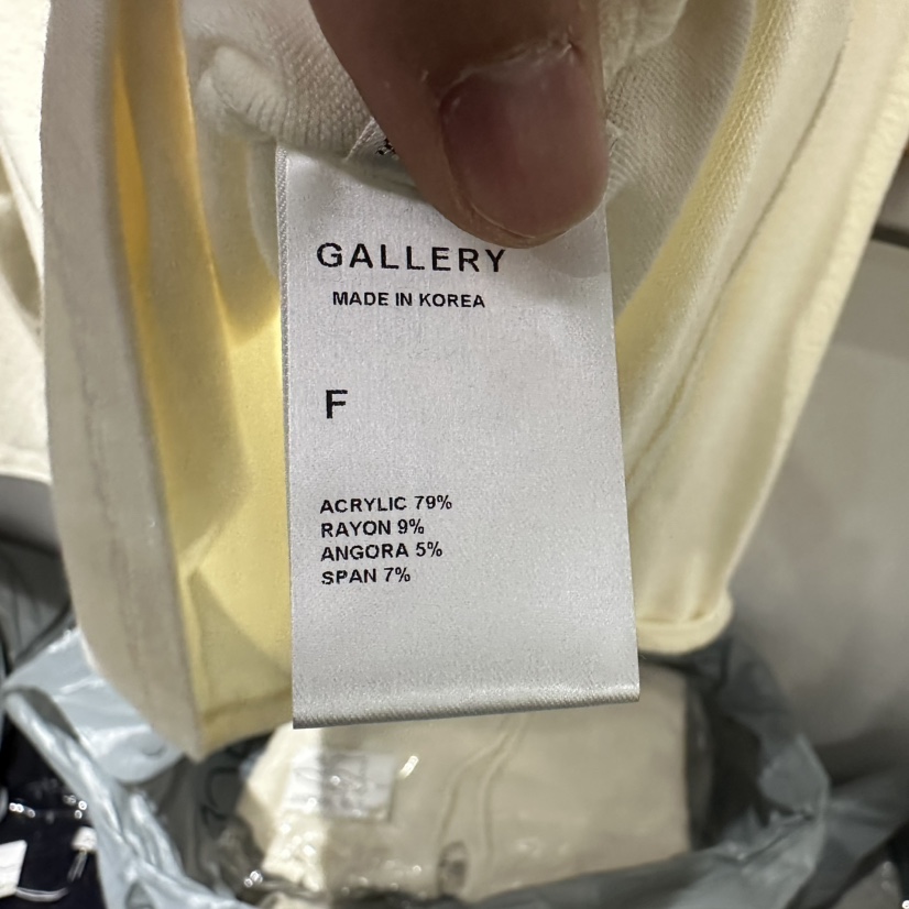 GALLERY-P東大門㊣實拍女裝新款人氣熱賣休閑長袖T恤安哥拉GALLERY長袖T恤