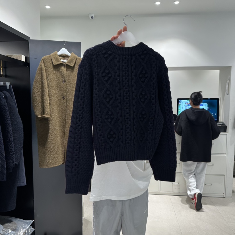 CREAM-P東大門㊣實拍女士新品休閑人氣職業熱賣時尚針織衫CREAM-P針織衫