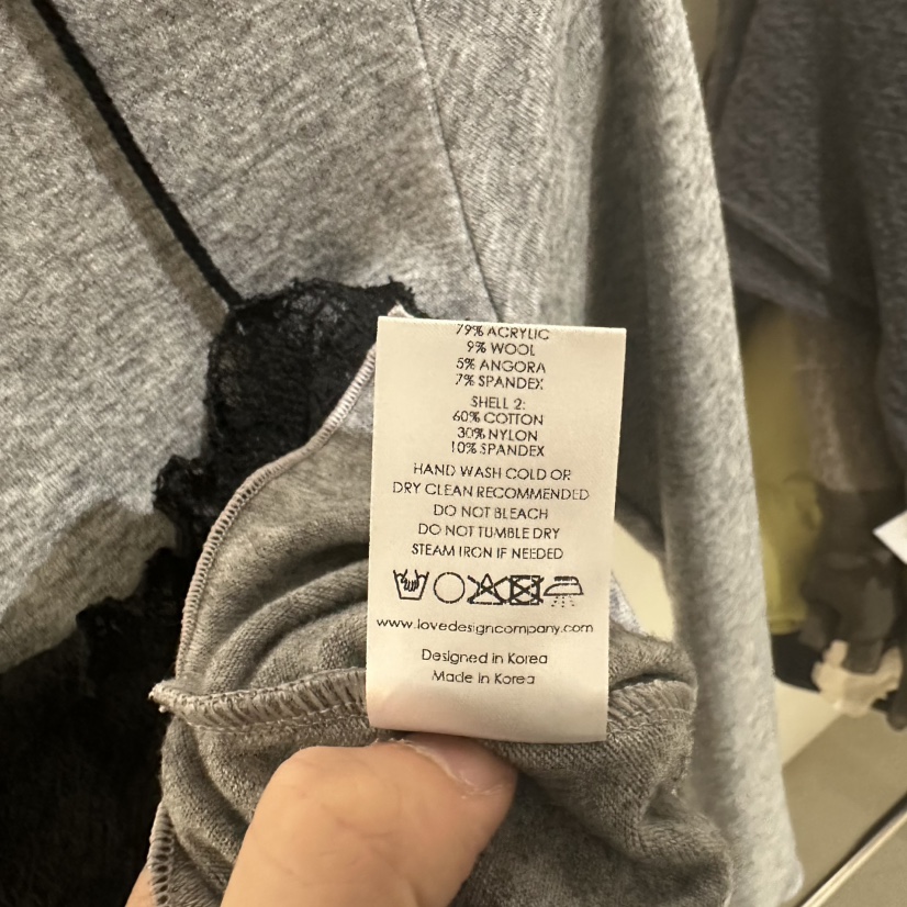 LOVE YOU SO MUCH/MORE THAN YESTERDAY韓國代購㊣女士新品熱賣長袖T恤假兩件LYSM/MORE THAN YESTERDAY長袖T恤