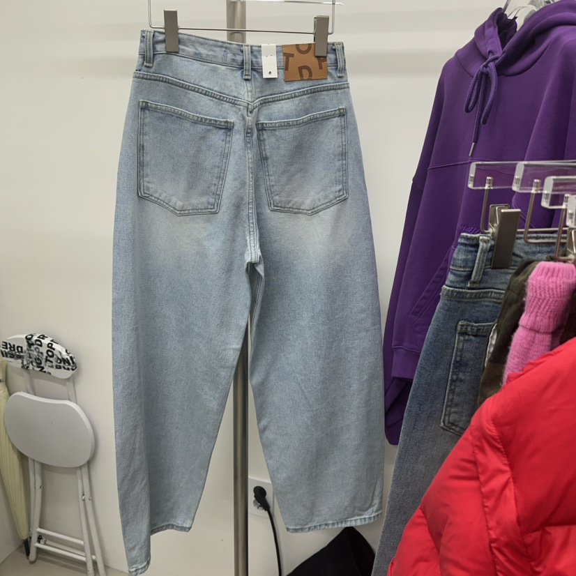 TOPDRESSING東大門㊣實拍女裝新品休閑職業推薦時尚牛仔褲修身TOPDRESSING牛仔褲
