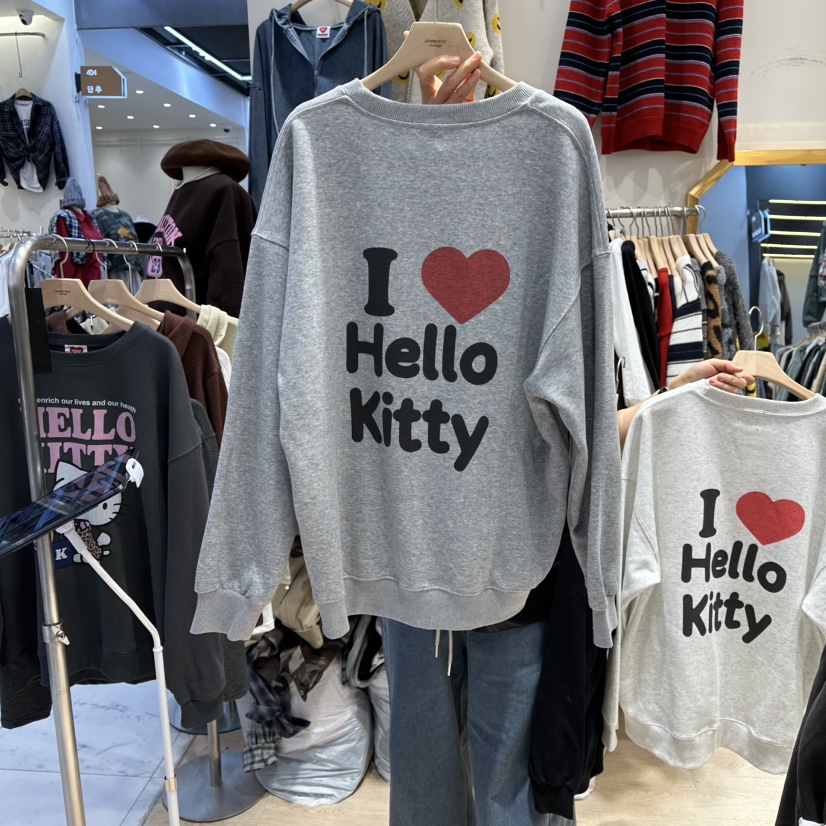 UNDERSTAR_VINTAGE韓國代購㊣女裝新款25秋冬職業時尚人氣衛衣UNDERSTAR_VINTAGE衛衣