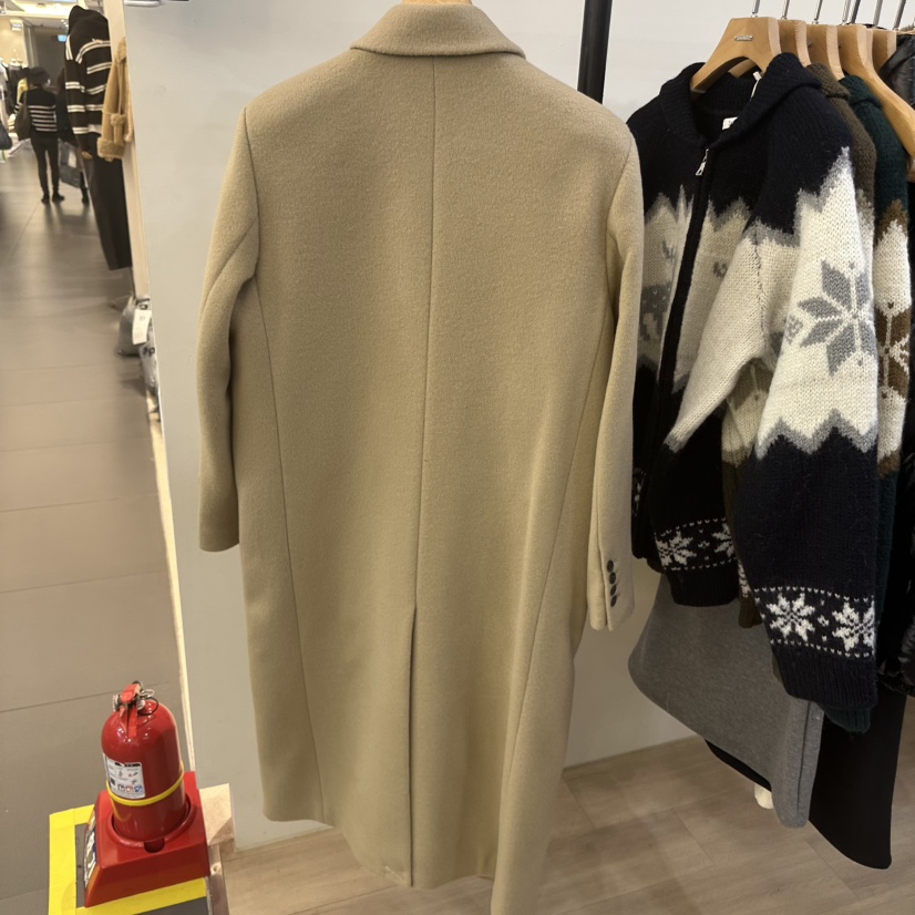 3 ANOTHER東大門㊣實拍女裝新品25秋冬職業熱賣中長款大衣3 ANOTHER中長款大衣