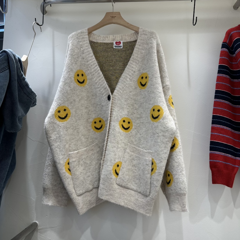 UNDERSTAR_VINTAGE東大門㊣直郵女裝新款推薦針織衫羊毛開衫UNDERSTAR_VINTAGE針織衫圖色1