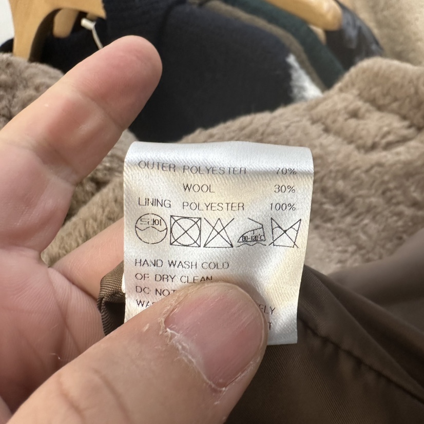 3 ANOTHER韓國直郵㊣女士新款熱賣休閑25秋冬短款大衣羊毛3 ANOTHER短款大衣