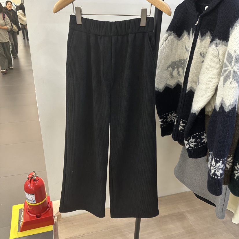 3 ANOTHER東大門㊣實拍女裝新品時尚推薦熱賣人氣休閑褲條紋3 ANOTHER休閑褲圖色2