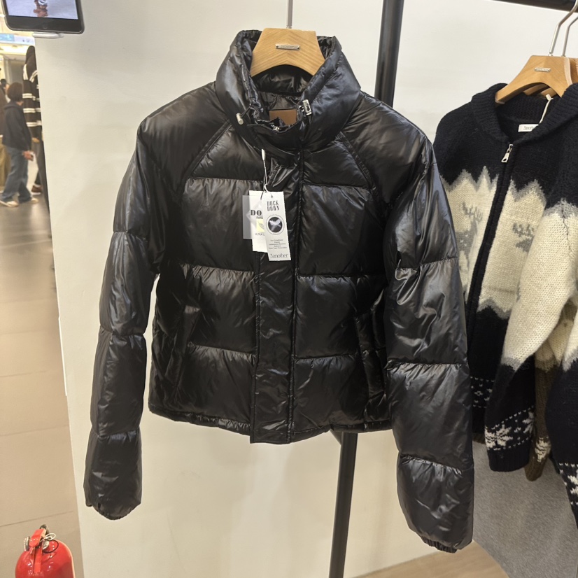 3 ANOTHER東大門㊣直郵女裝新品休閑25秋冬短款羽絨服填充鴨絨3 ANOTHER短款羽絨服圖色1
