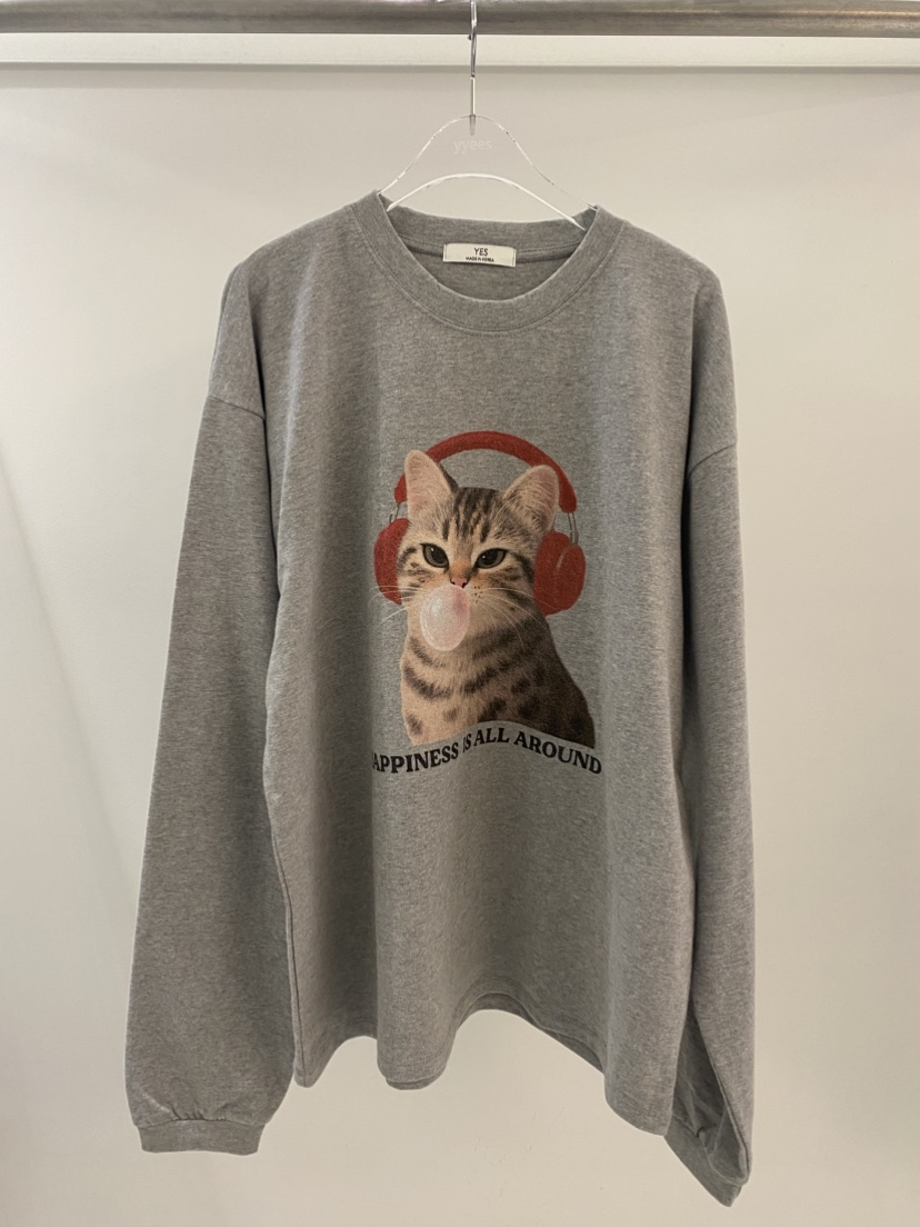 YES韓國代購㊣女士新款職業25秋冬休閑熱賣時尚推薦長袖T恤YES長袖T恤圖色3