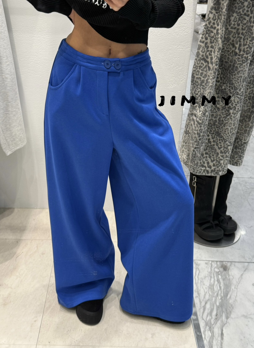 JIMMY東大門㊣直郵女裝新款25秋冬時尚推薦休閑熱賣休閑褲抓絨JIMMY/REMAKE休閑褲