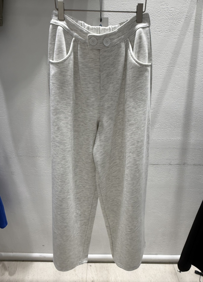 JIMMY東大門㊣直郵女裝新款25秋冬時尚推薦休閑熱賣休閑褲抓絨JIMMY/REMAKE休閑褲圖色2