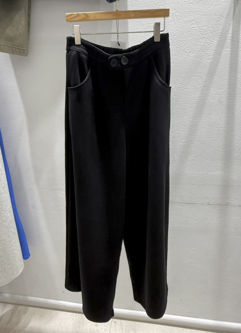 JIMMY東大門㊣直郵女裝新款25秋冬時尚推薦休閑熱賣休閑褲抓絨JIMMY/REMAKE休閑褲圖色3