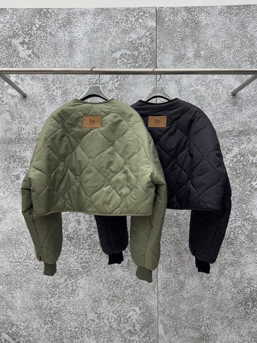 BADCALM東大門㊣代購女裝新品職業休閑時尚人氣熱賣短款棉服BADCALM短款棉服