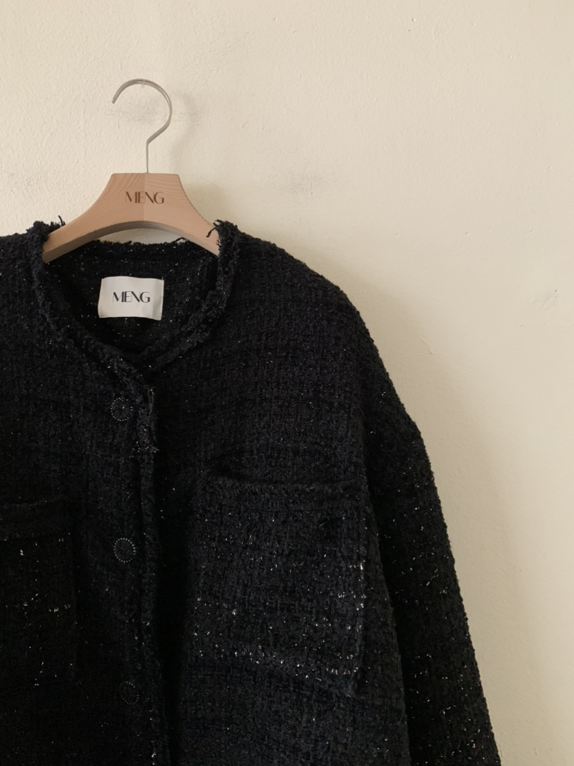 MENG東大門㊣代購女裝新品熱賣休閑時尚職業25秋冬人氣夾克MENG夾克