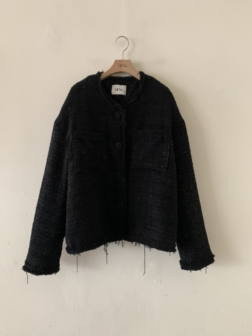 MENG東大門㊣代購女裝新品熱賣休閑時尚職業25秋冬人氣夾克MENG夾克