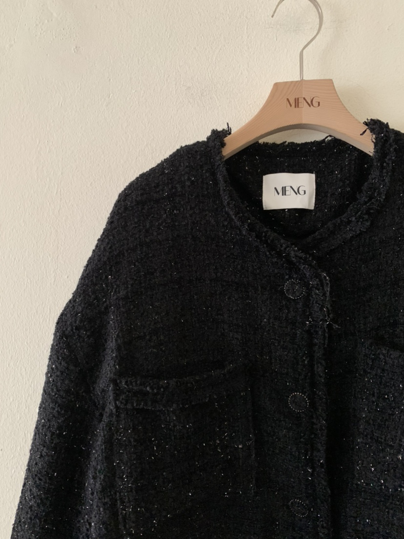 MENG東大門㊣代購女裝新品熱賣休閑時尚職業25秋冬人氣夾克MENG夾克