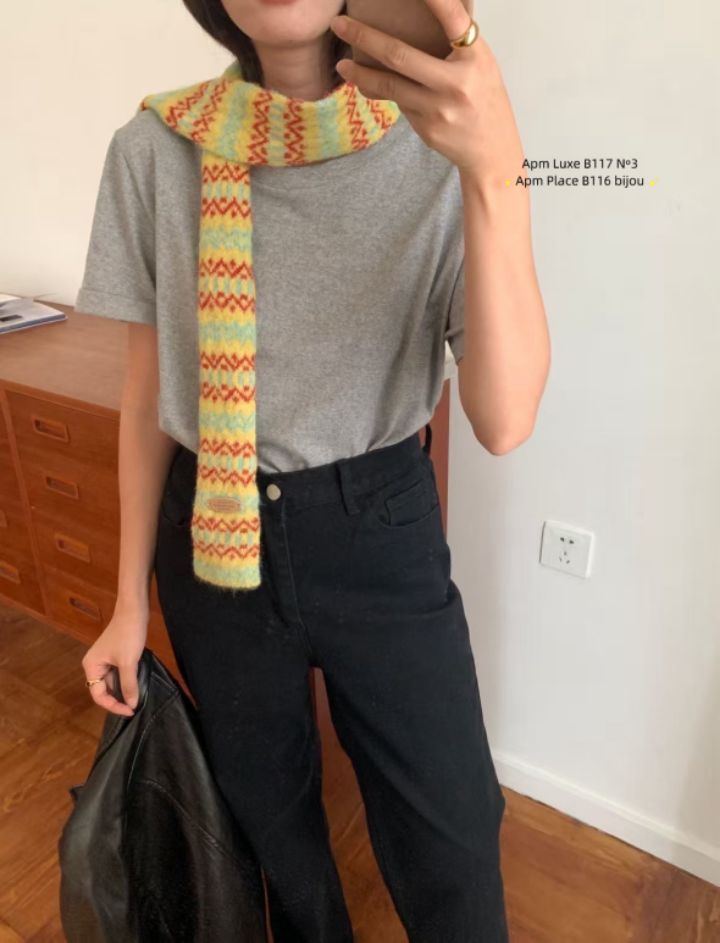 N3東大門㊣實拍女士新款職業熱賣人氣休閑推薦25秋冬圍巾披肩N3圍巾/披肩