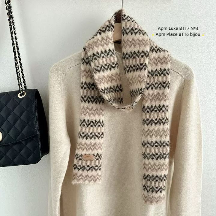 N3東大門㊣實拍女士新款職業熱賣人氣休閑推薦25秋冬圍巾披肩N3圍巾/披肩圖色2