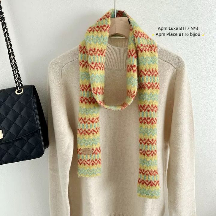 N3東大門㊣實拍女士新款職業熱賣人氣休閑推薦25秋冬圍巾披肩N3圍巾/披肩圖色4