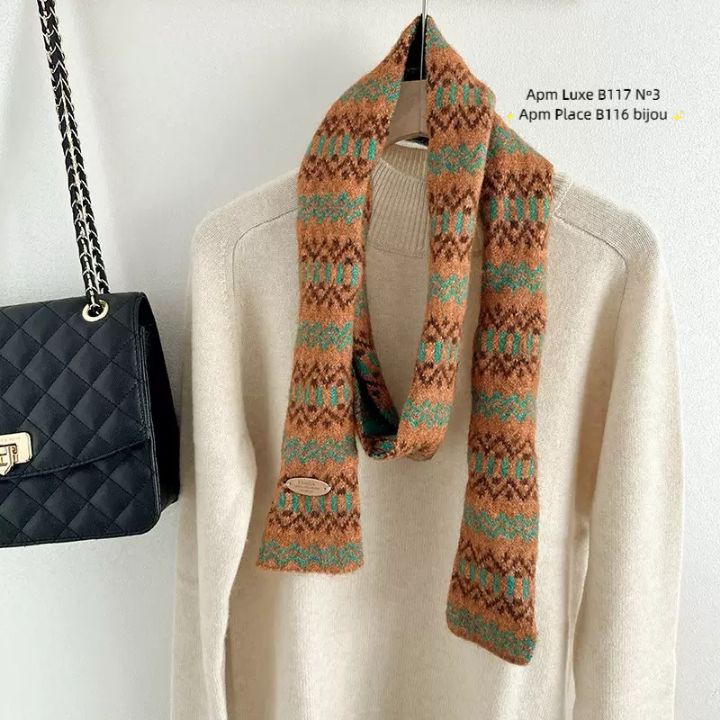 N3東大門㊣實拍女士新款職業熱賣人氣休閑推薦25秋冬圍巾披肩N3圍巾/披肩圖色6