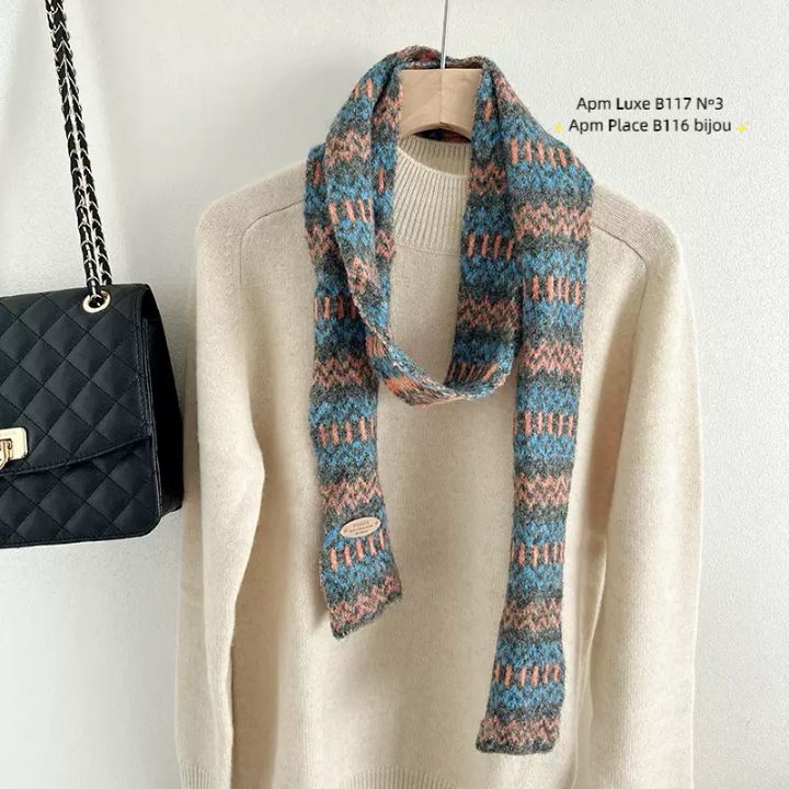 N3東大門㊣實拍女士新款職業熱賣人氣休閑推薦25秋冬圍巾披肩N3圍巾/披肩圖色8