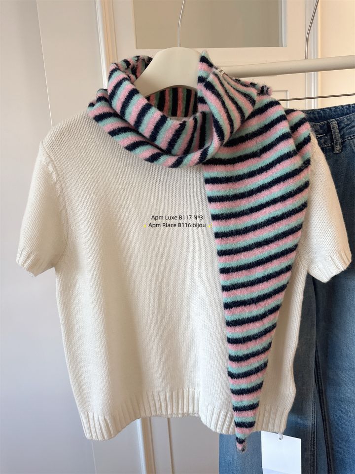 N3韓國代購㊣女裝新款25秋冬推薦時尚休閑熱賣職業圍巾披肩N3圍巾/披肩