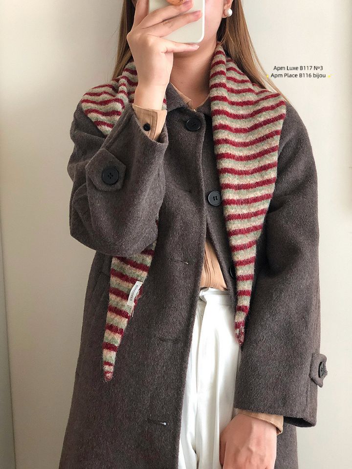 N3韓國代購㊣女裝新款25秋冬推薦時尚休閑熱賣職業圍巾披肩N3圍巾/披肩