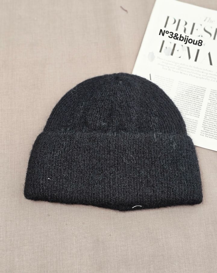 N3東大門㊣代購女裝新款熱賣職業推薦休閑25秋冬帽子羊毛柔軟N3帽子圖色3
