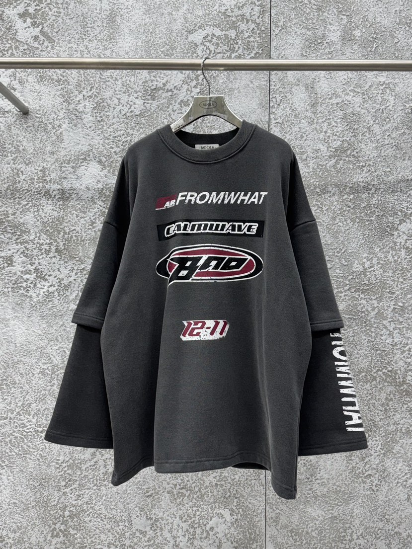 BADCALM東大門㊣代購女裝新款推薦25秋冬人氣職業時尚長袖T恤BADCALM長袖T恤圖色2